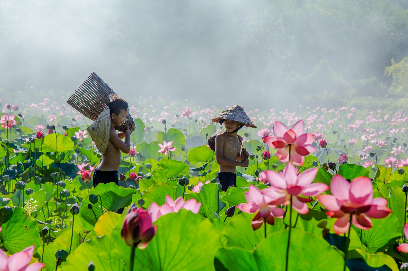 Vùng đất với những làng quê yên bình