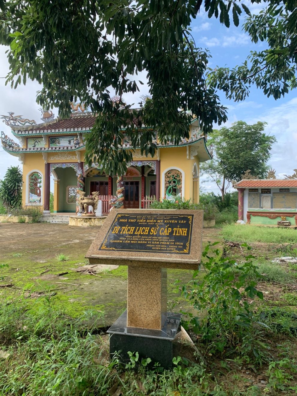 Di tích nhà thờ Tiền Hiền Mỹ Xuyên Tây